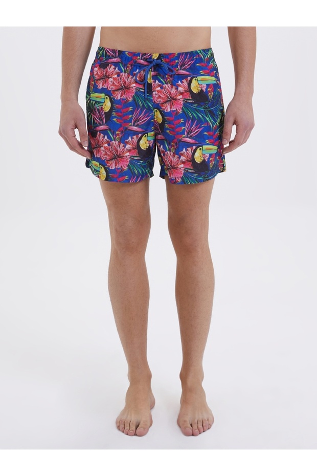 Slim Fit Erkek Deniz Şortu - 3