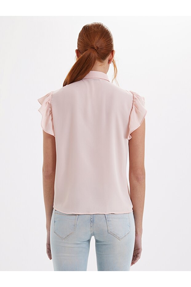 Regular Fit Kadın Gömlek K.kol - 4