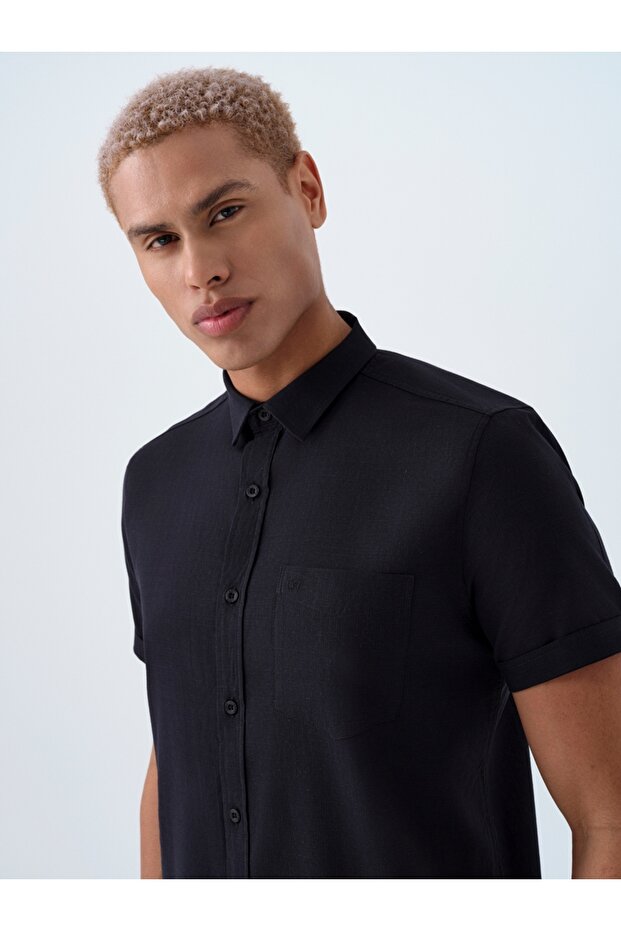 Regular Fit Erkek Gömlek K.kol - 4