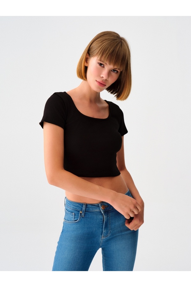 Fitted Kadın Tshirt K.kol - 1