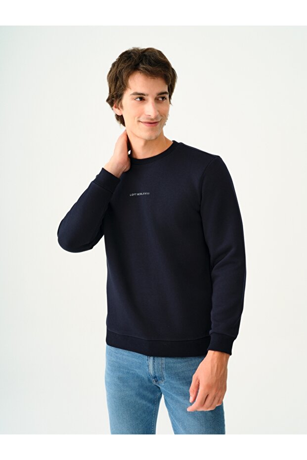 Regular Fit Erkek Sweatshirt - 1