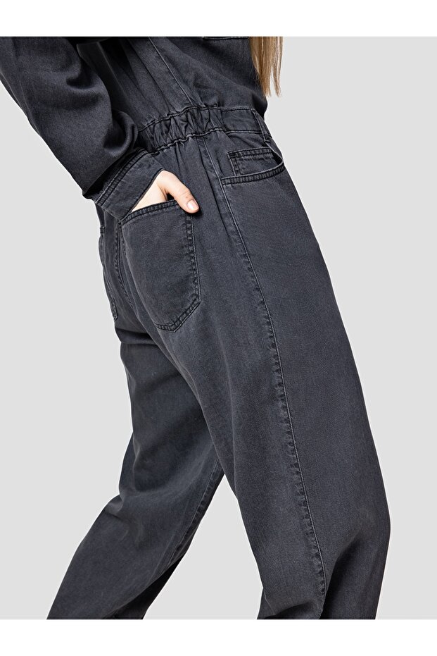 Regular Fit Kadın Tulum - 4