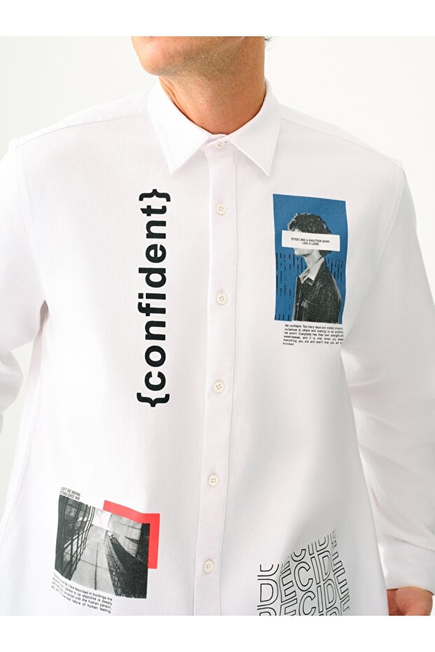 Regular Fit Erkek Gömlek U.kol - 4