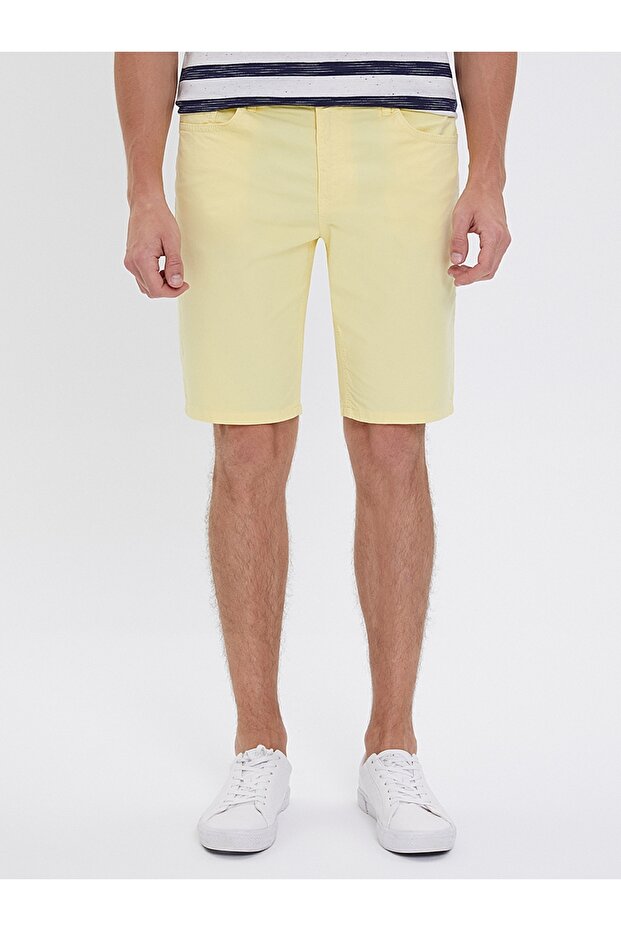 Slim Fit Erkek Şort - 3
