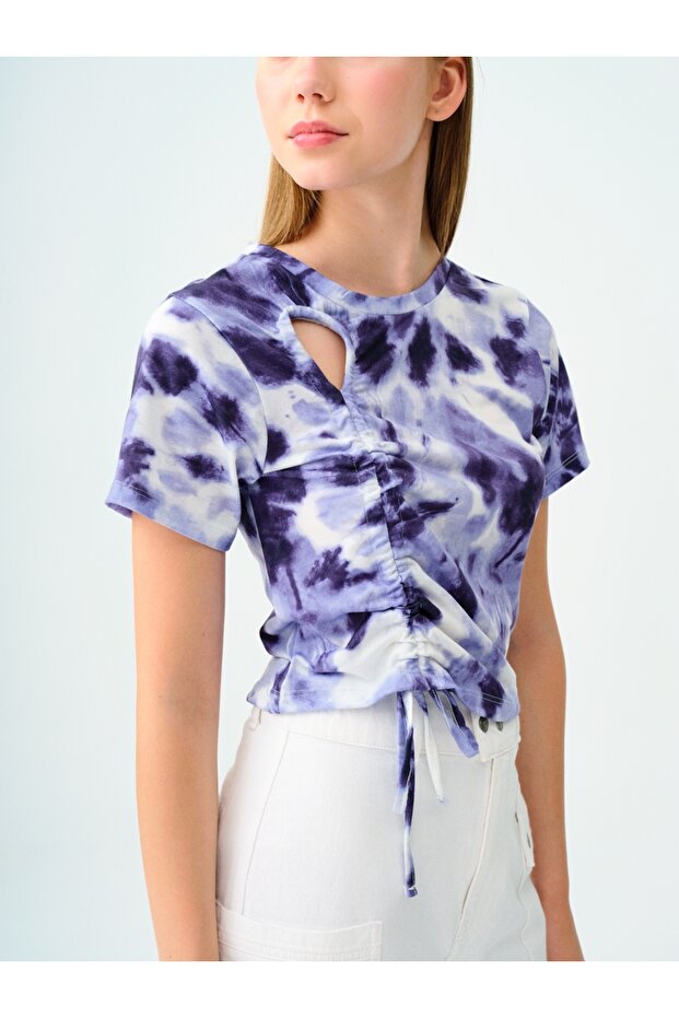 Long Crop Kadın Tshirt K.kol - 4