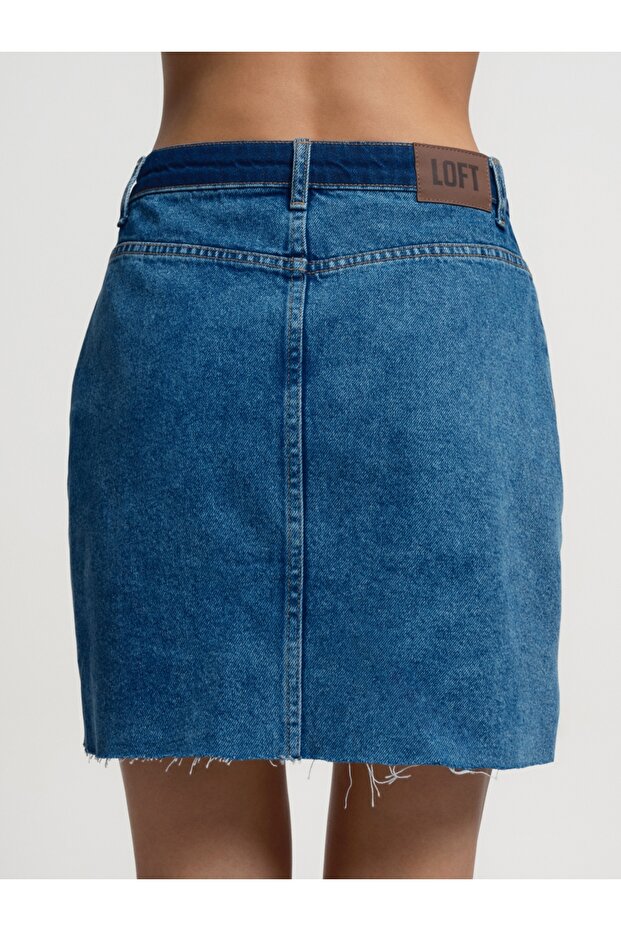 Slim Fit Kadın Etek - 4