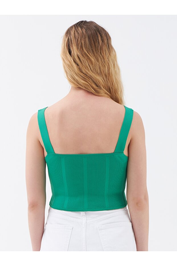 Long Crop Kadın Atlet - 4