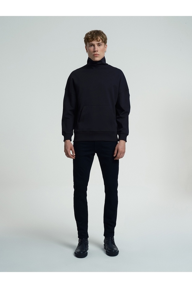 Oversize Erkek Sweatshirt - 2