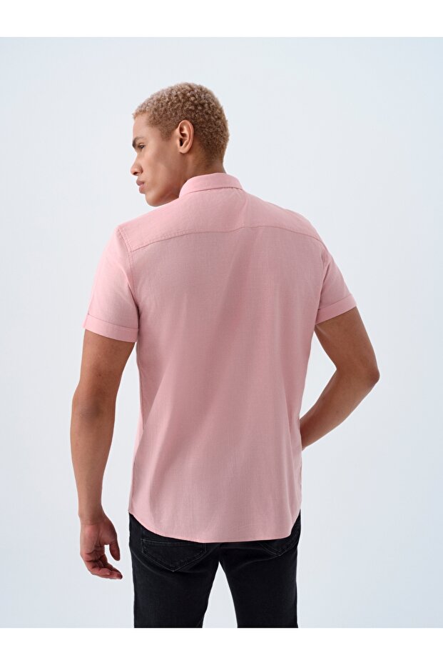 Regular Fit Erkek Gömlek K.kol - 3