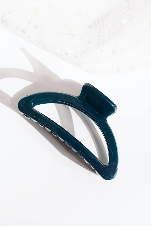 مشبك حذاء نصف قمر أسود اللون - 3