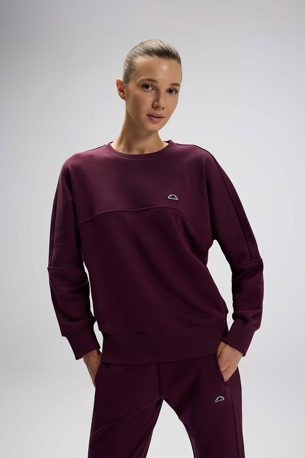 Kadın Sweatshirt EF567-BRD - 1