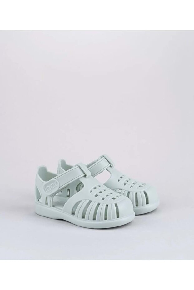 Mint Flat Sandals - 1