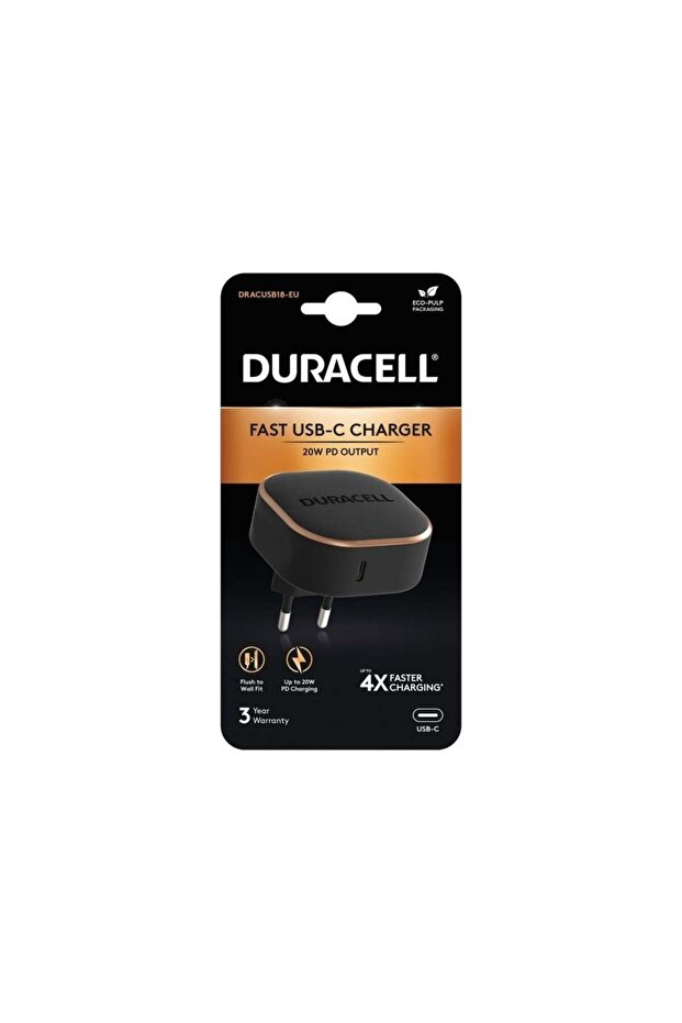 20W PD Şarj Başlığı 1xUSB-C - SiyahUyumlu - 1