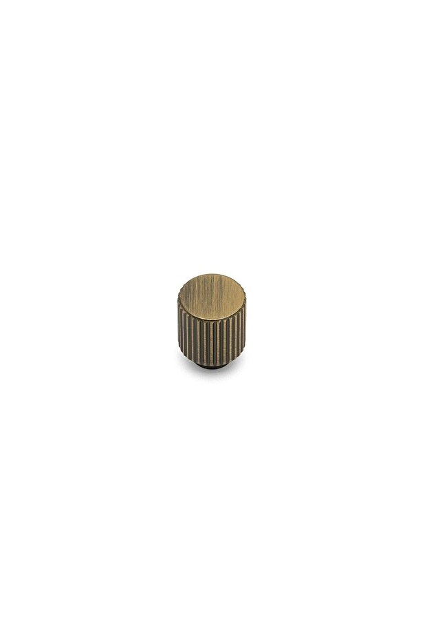 1973 Tek Delikli Kulp Antik Renk Çap 20 Mm - 1