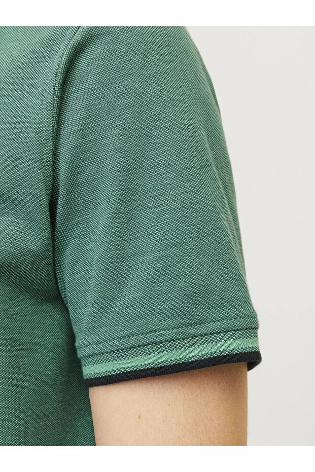 Ceket Einfarbig Polo Tişört - 5