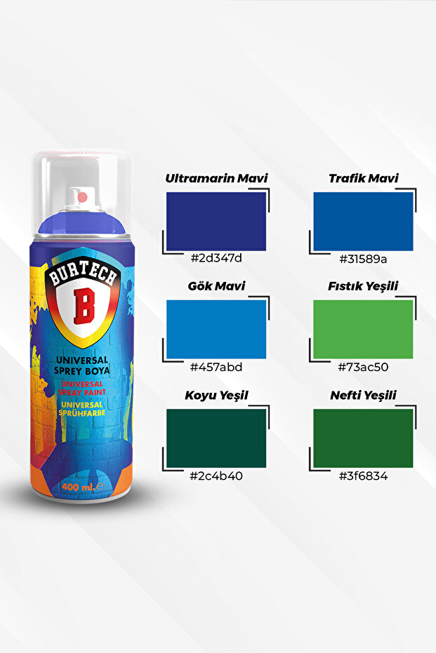 Ultramarin Parlement Mavi Sprey Boya - 2