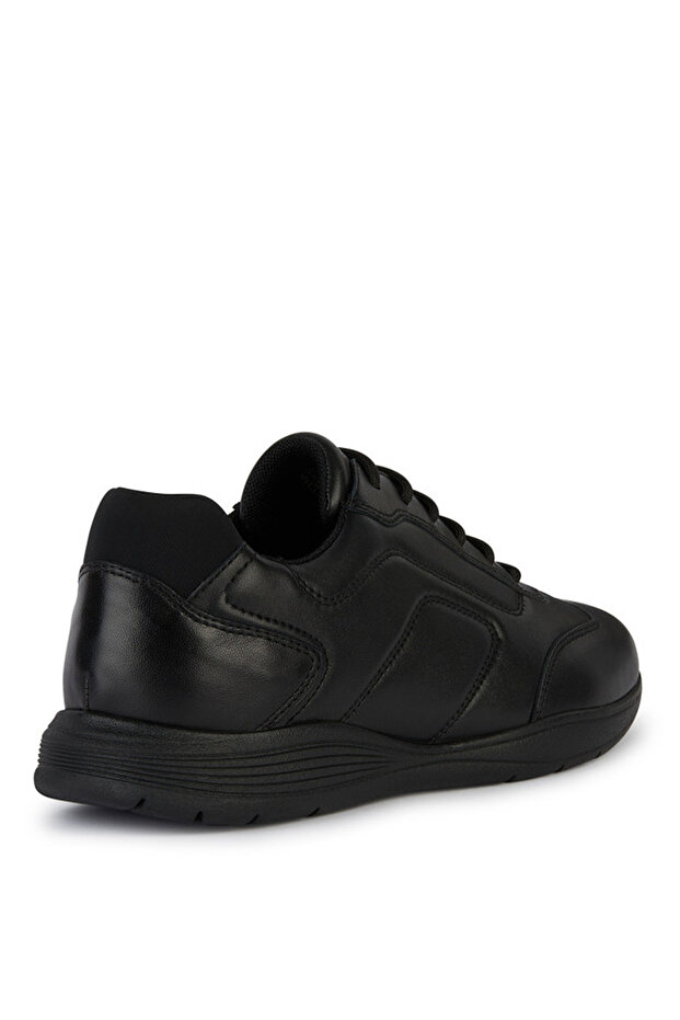 Siyah Deri Erkek Günlük Spor Ayakkabı U SPHERICA EC2 D - 4