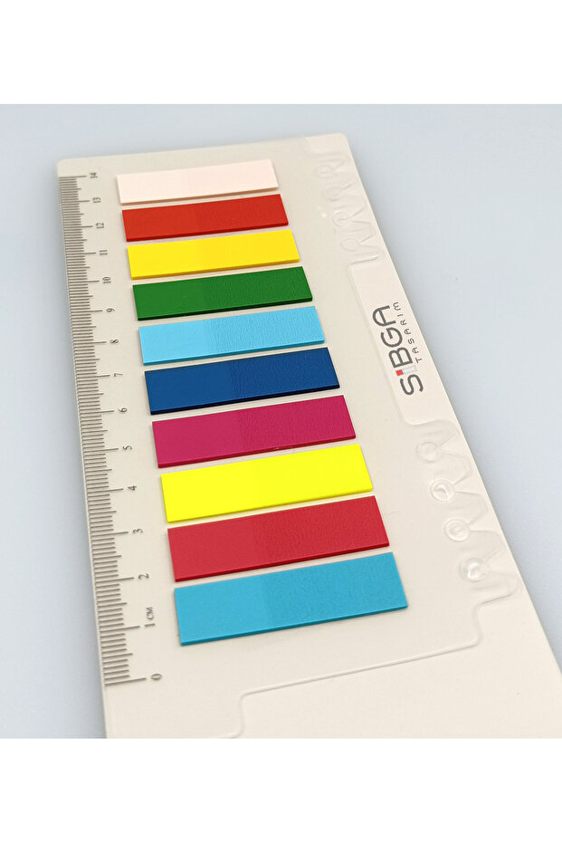 Postit ملون شفاف Post-it Post It.علامة مرجعية للكتاب، ورق ملاحظات لاصق، 200 ورقة - 3