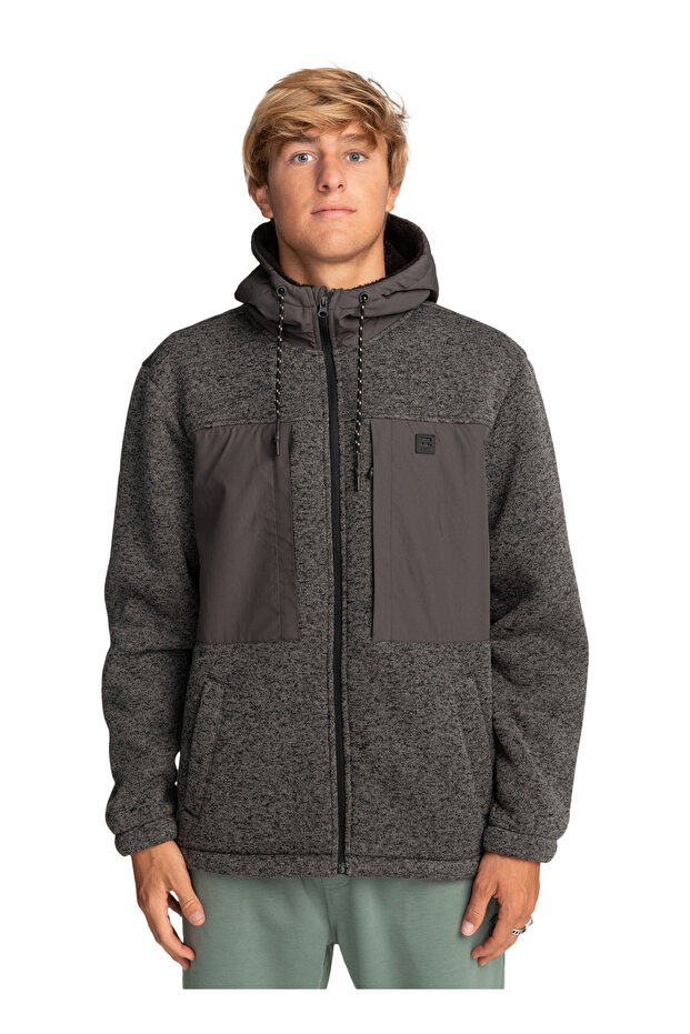 Billabong Boundary Sherpa Erkek Siyah Fleece - 1