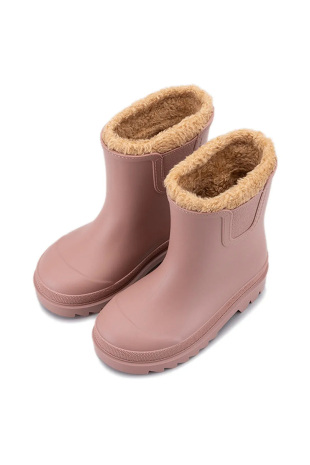 Pembe Kız Çocuk Yağmur Botu W10290 TOKIO BORREGUITO 010 Rosa - 4