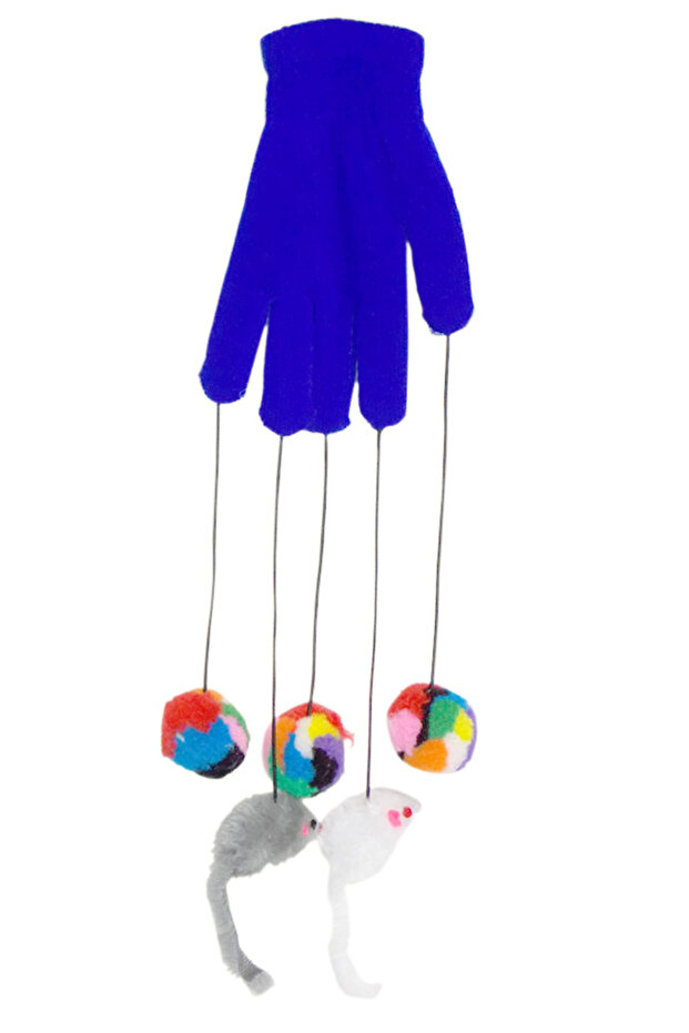 Kedi Oyuncaklı Eldiven - 2
