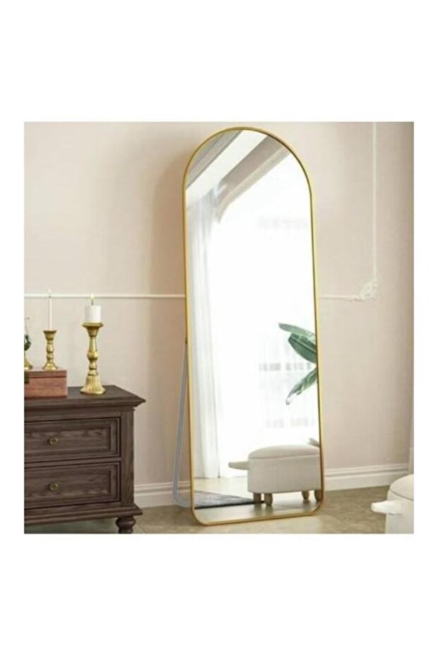 مرآة طولية مستطيلة مع ستاند 180 * 80 سم - 4