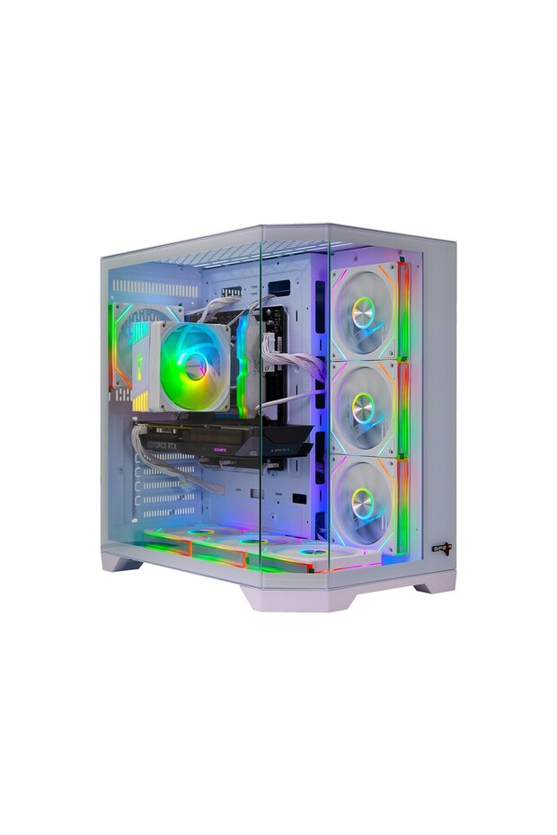 Gaming i5-14400F, RTX 5060 8GB Triple-Fan, 16GB DDR5, 1TB SSD, 600W, ARGB 7 Fans, Win 11 Pro - 2