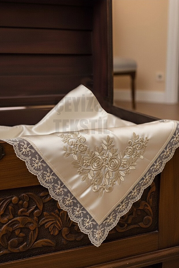 French Laced Embroidered, Satin Luxury Dowry Bundle, Engagement Bundle