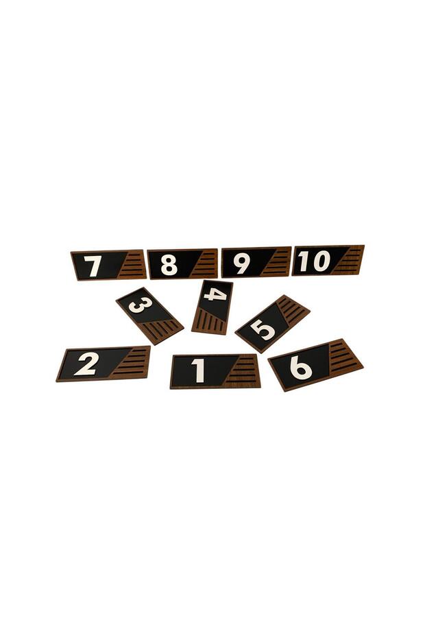 Ahşap Kapı Numaralığı - 2