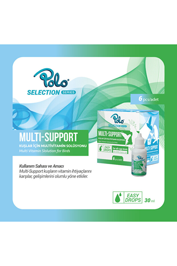 Multi-Support 30Ml (Kuşlar İçin Multivitamin Solüs - 2