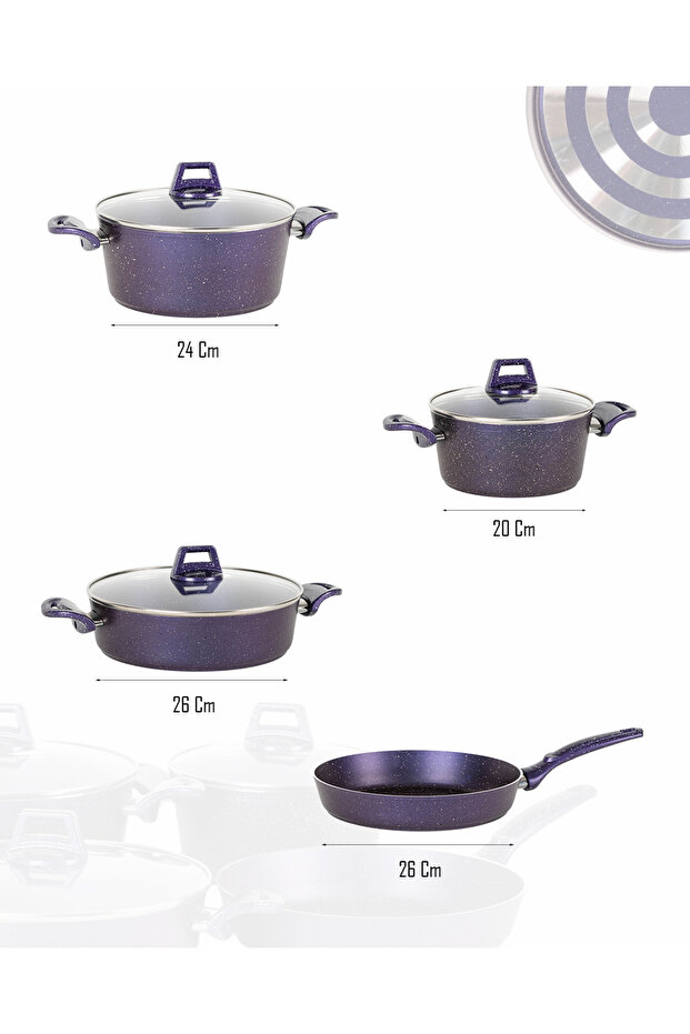 7 Parça Granit Tencere Seti - 6