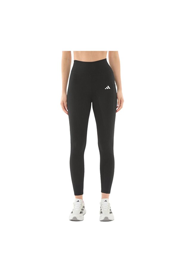 Je8024-K Opt Rib 7-8 L Women's Tights Black