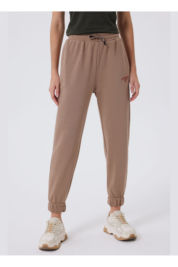 Eşofman Altı, M, Bej - 2