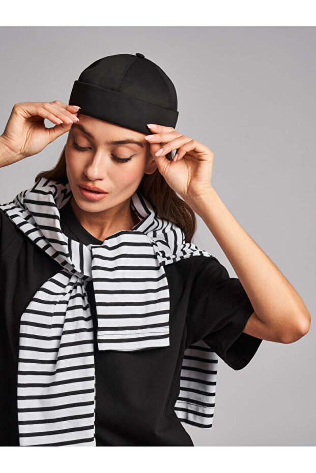 Unisex Basic Sipersiz Docker Şapka - 3