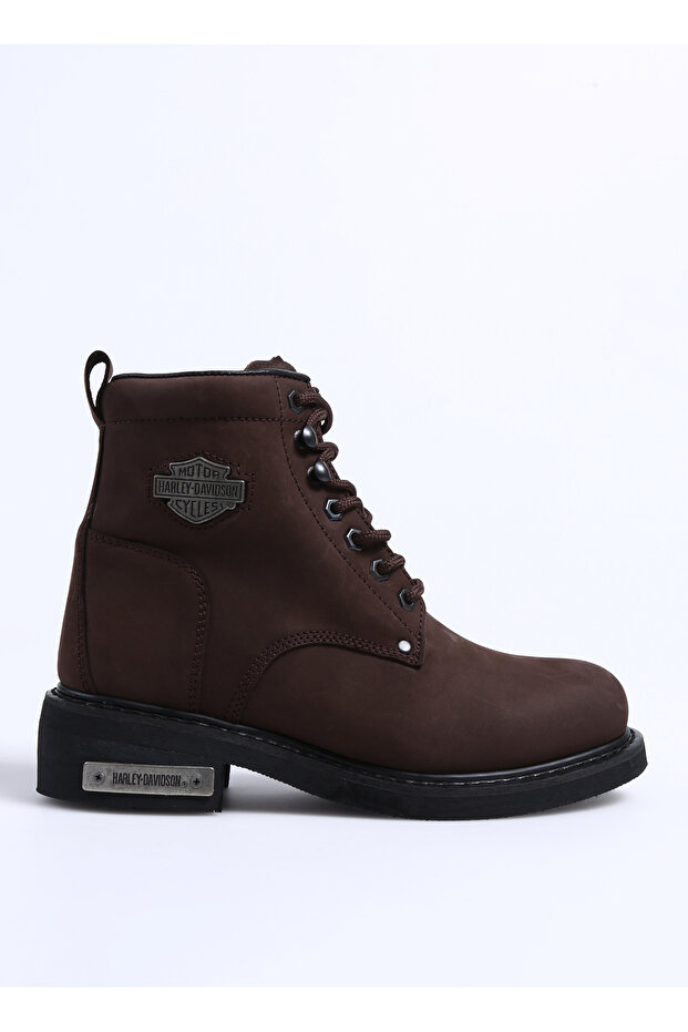Dark Brown Men's Nubuck Boots Gibson