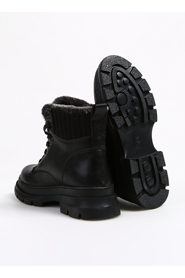 Siyah Kadın Bot CINORAS - 4