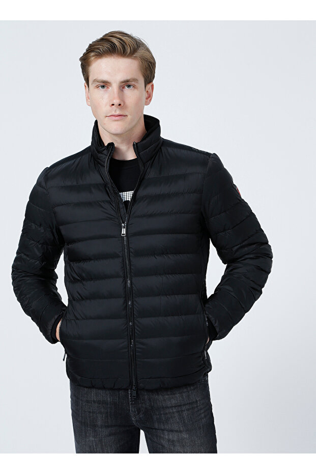 LIGHT PACKABLE REAL Siyah Erkek Mont M1RL47WDQ50JBLK - 1