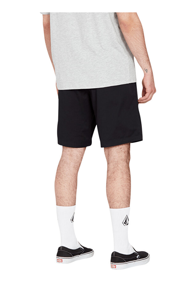 Siyah Erkek Kısa Şort A1012304_Volcom Frickin Ew 19 Blk - 2