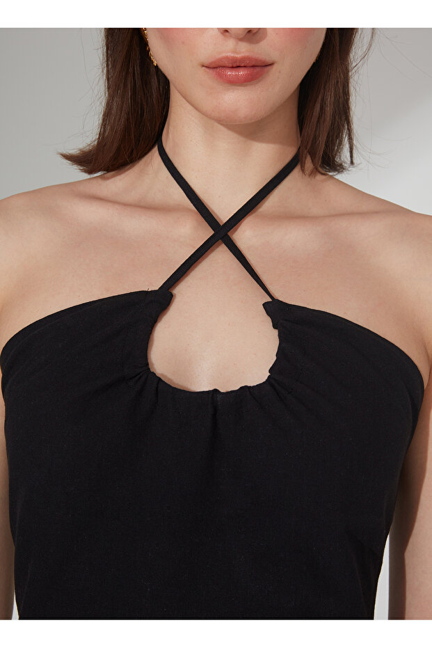 Elbise, 42, Siyah - 6