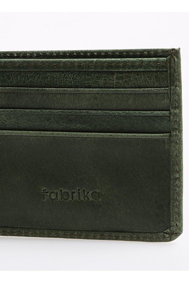 Haki Erkek Deri Cüzdan FRK237 CRAZY - 6