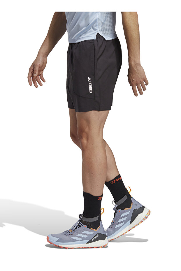 HM4013 MT Short Siyah Erkek Lastikli Paça Normal Kalıp Şort - 2