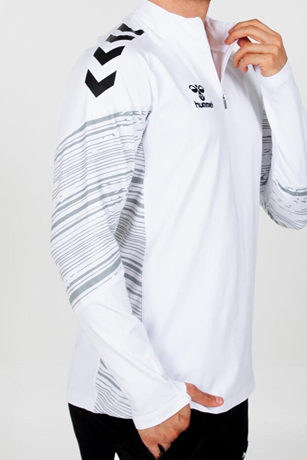 Line Antrenman Eşofman Üstü Beyaz - 6