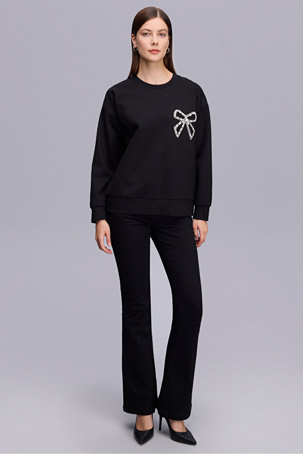 5.51 SWEATSHIRT SİYAH - 3