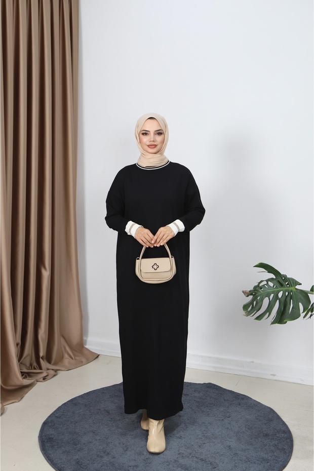 Mercerized Dress with Glitter Detail