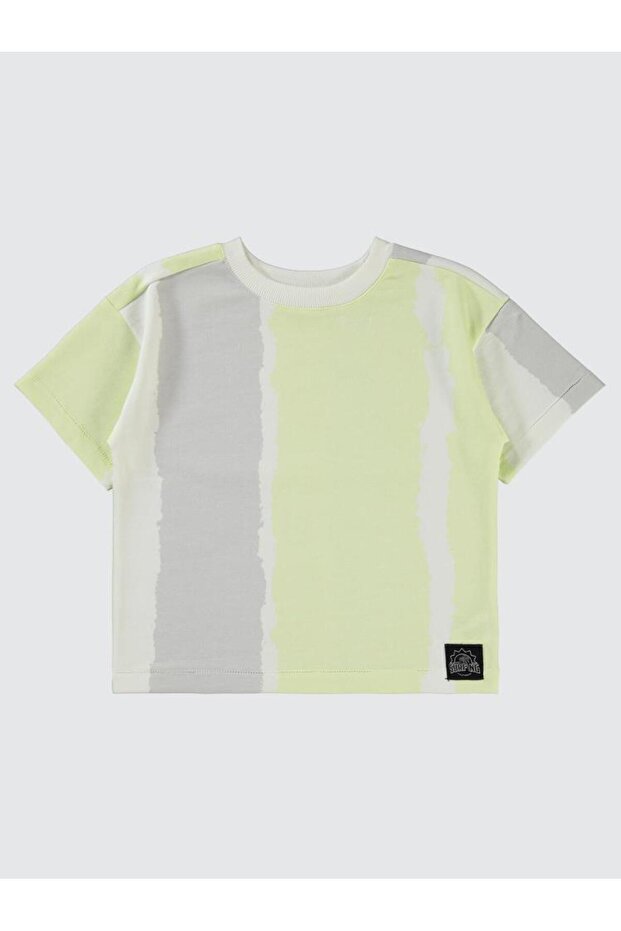 Boys' T-Shirt 6-9 Years Ecru
