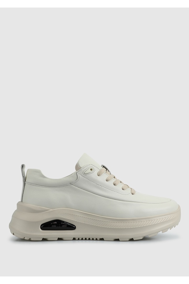 White Leather Men's Sneaker