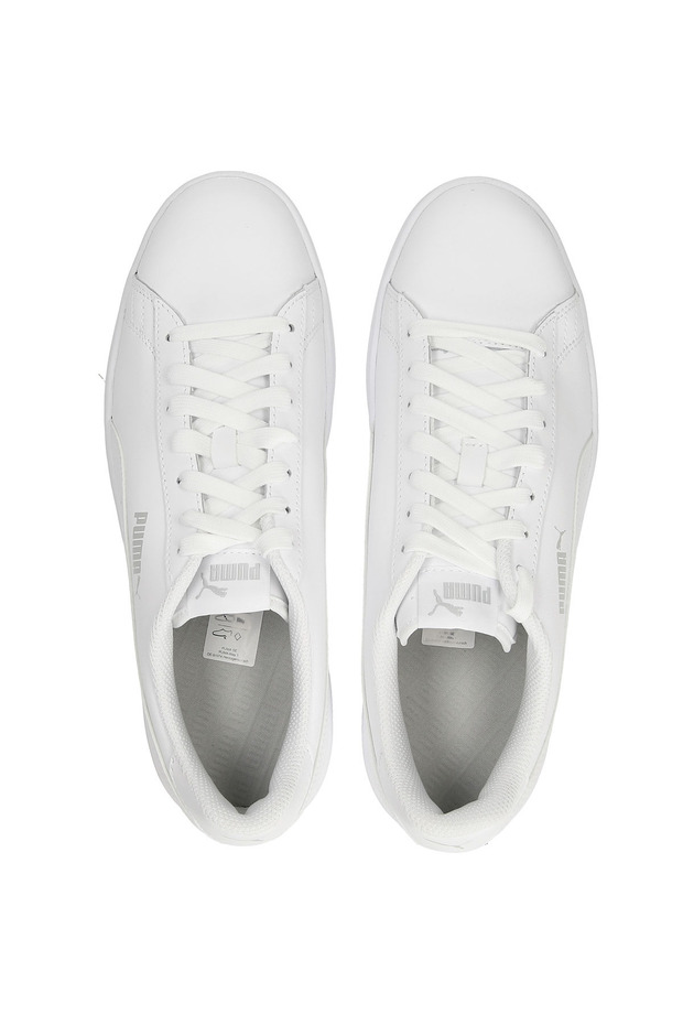 Smash V2 L Biały Biały Unisex Skórzany Sneaker 100323983 - 4