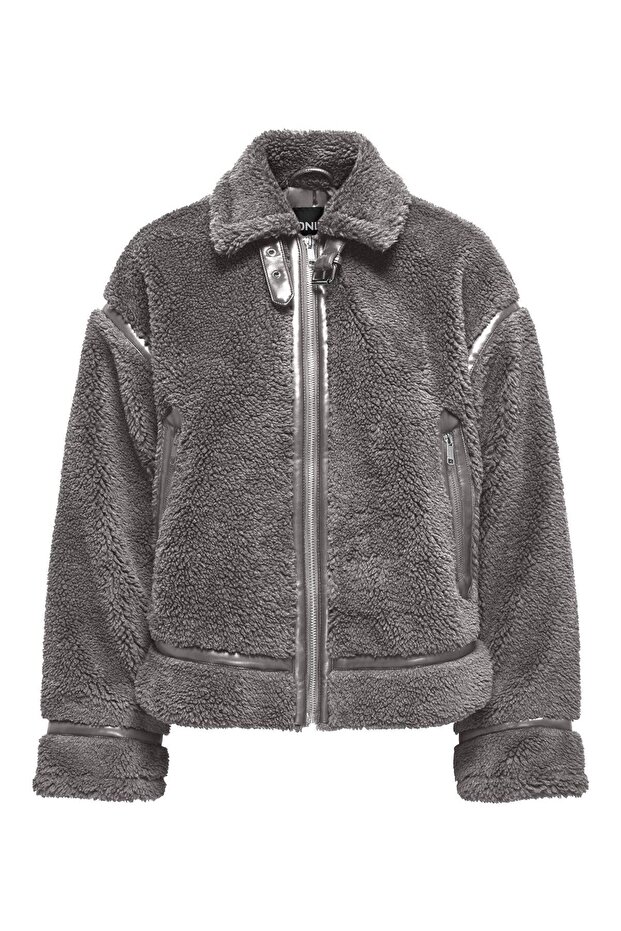 ONLMICHELLE TEDDY JACKET OTW - 2