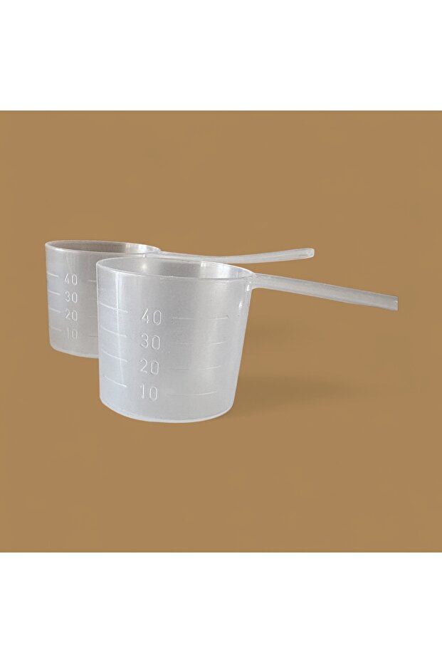 2 Adet 40 ml Ölçek Saplı - 1