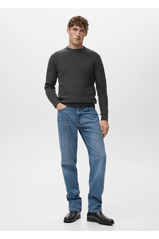 Regular kesim Bob jean pantolon - 2